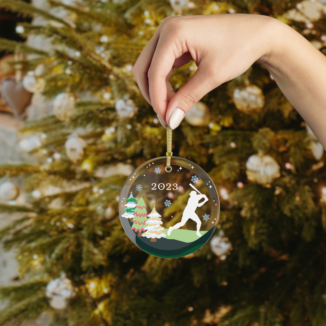 Baseball Player Ornament