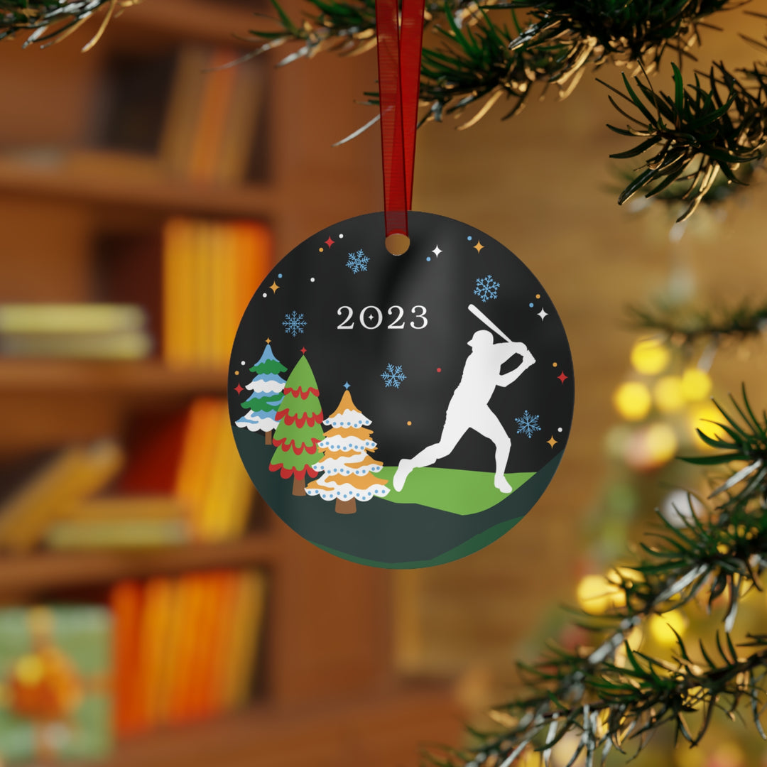 Baseball Player Ornament