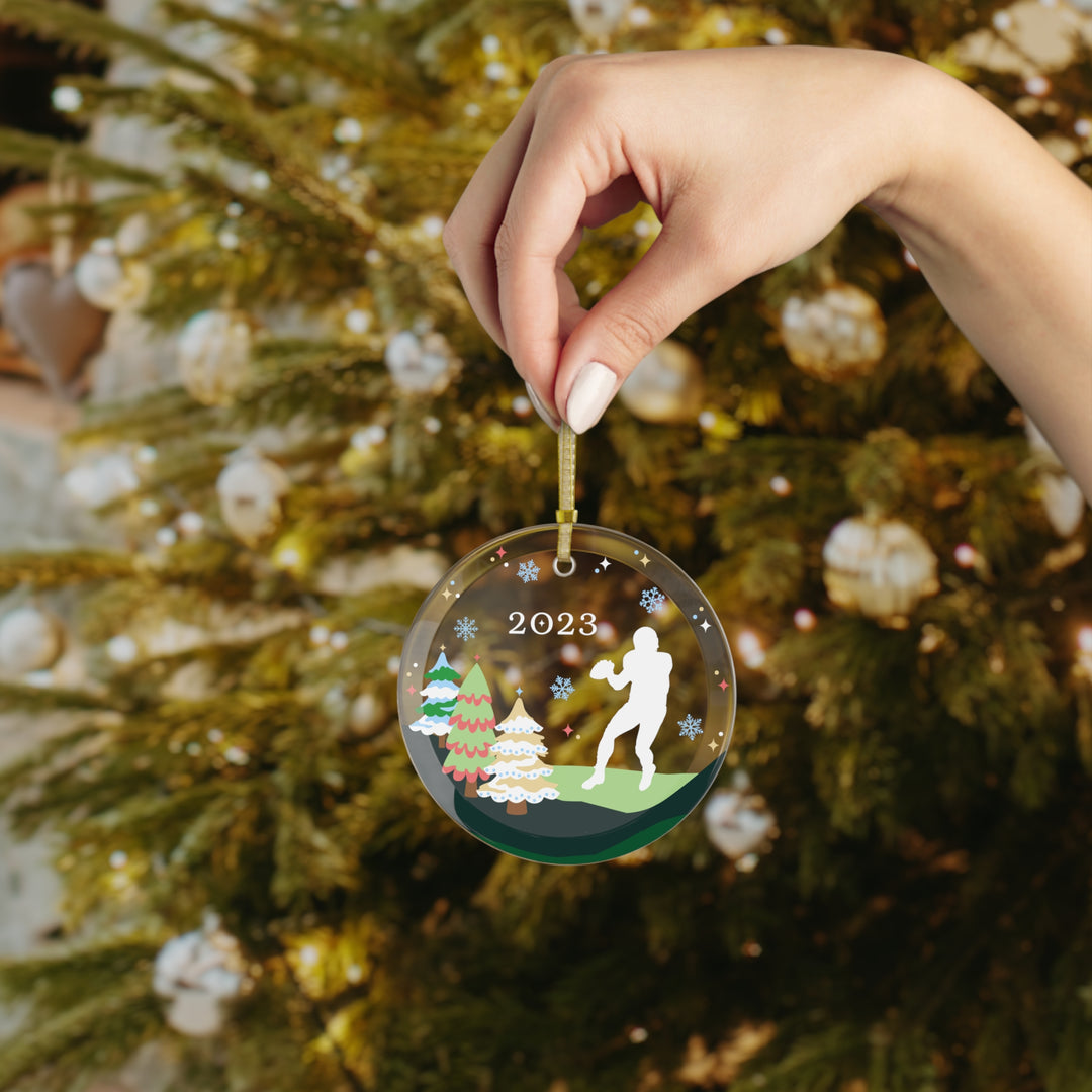 Football Player Ornament