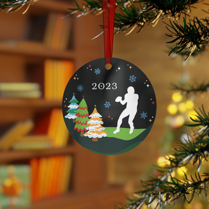 Football Player Ornament