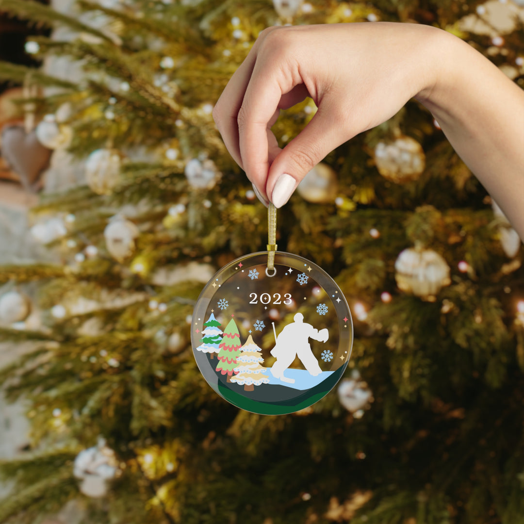 Hockey Goalie Ornament