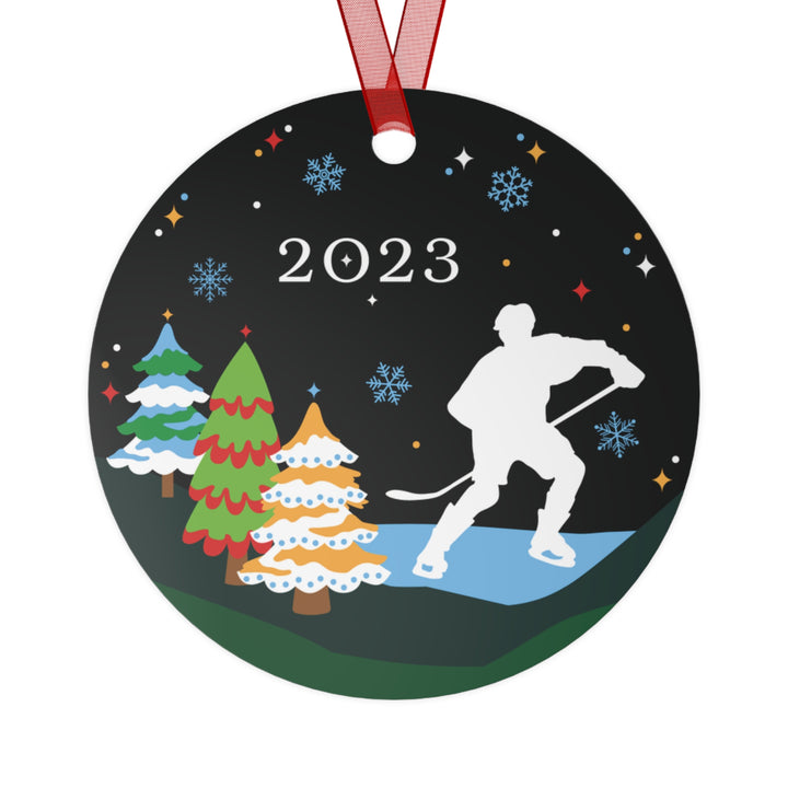 Hockey Player Ornament