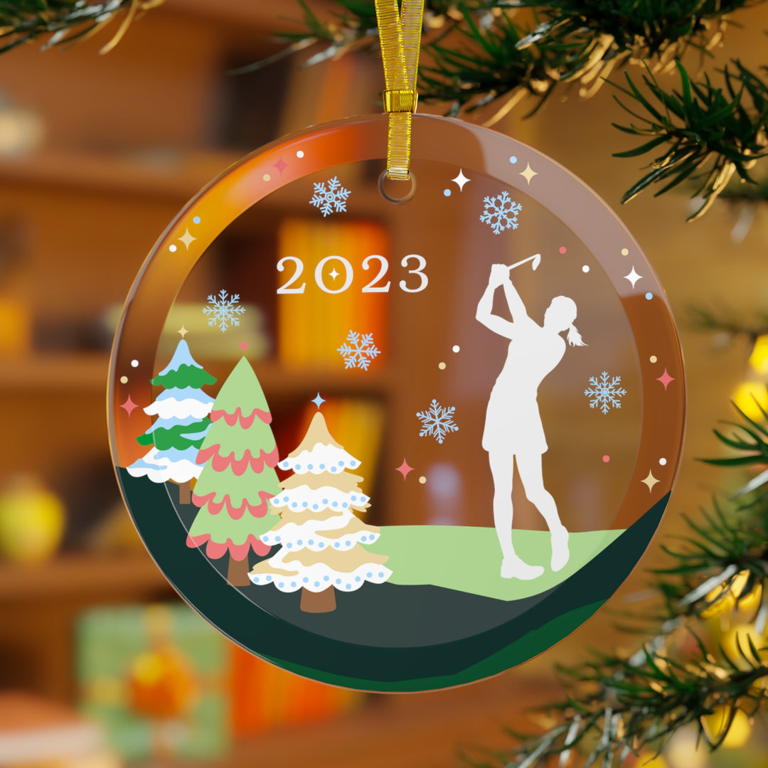 Golfer Ornament