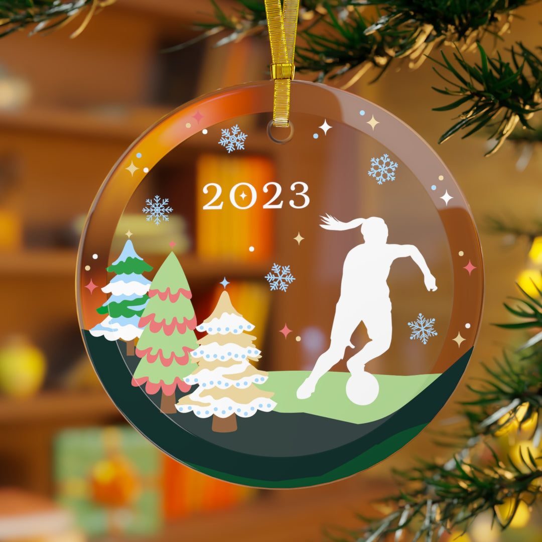 Soccer Player Ornament