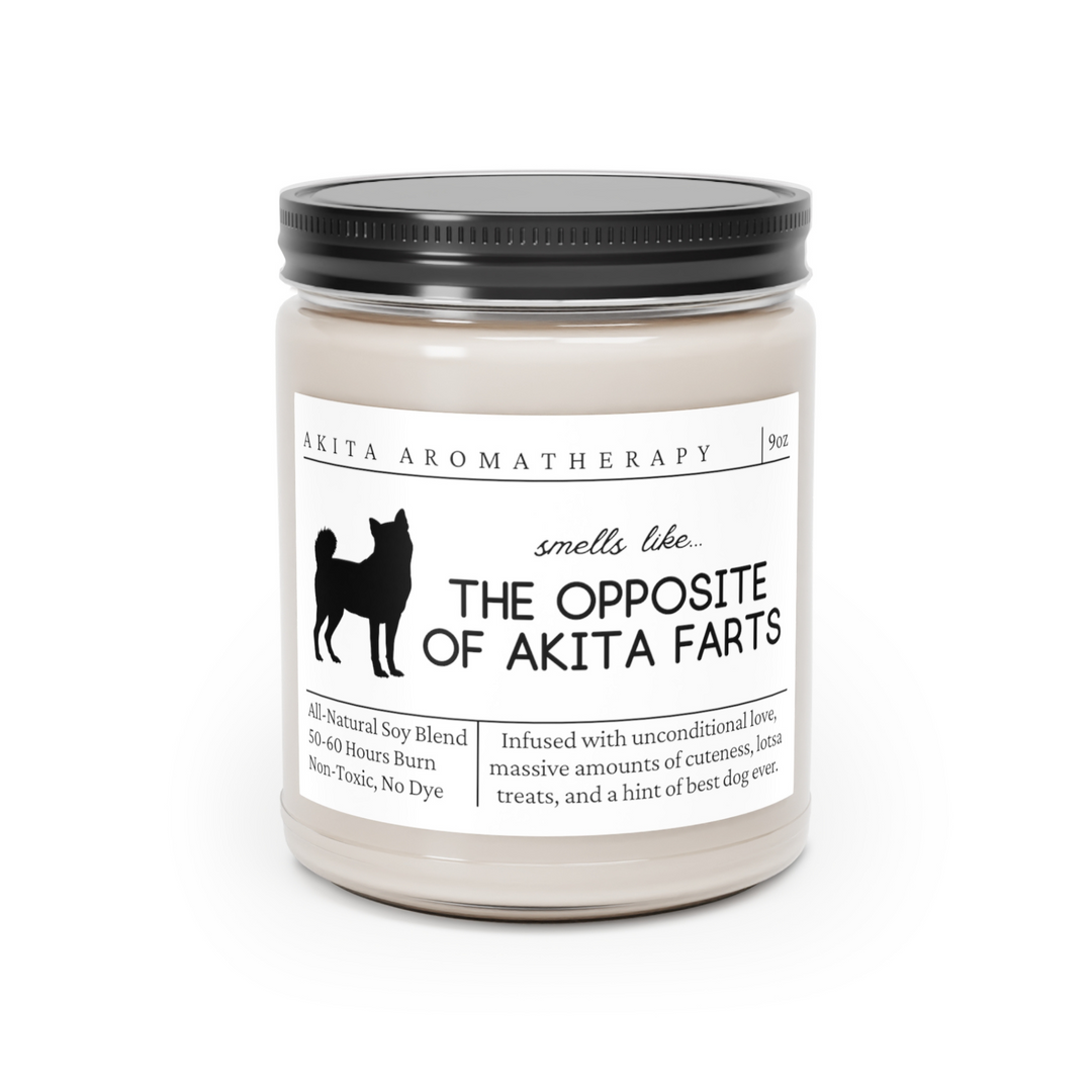 Akita Candle - Smells Like The Opposite Of Akita Farts