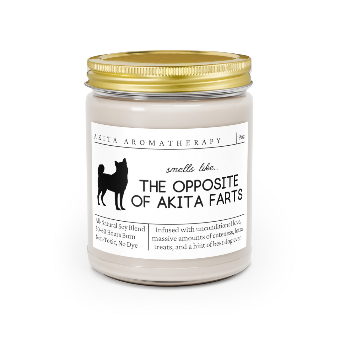 Akita Candle - Smells Like The Opposite Of Akita Farts