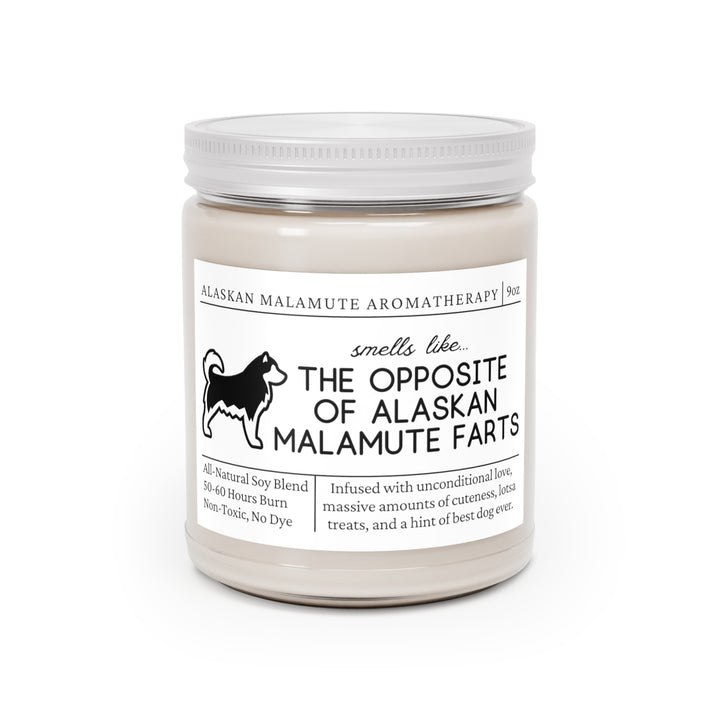 Alaskan Malamute Candle - Smells Like The Opposite Of Alaskan Malamute Farts