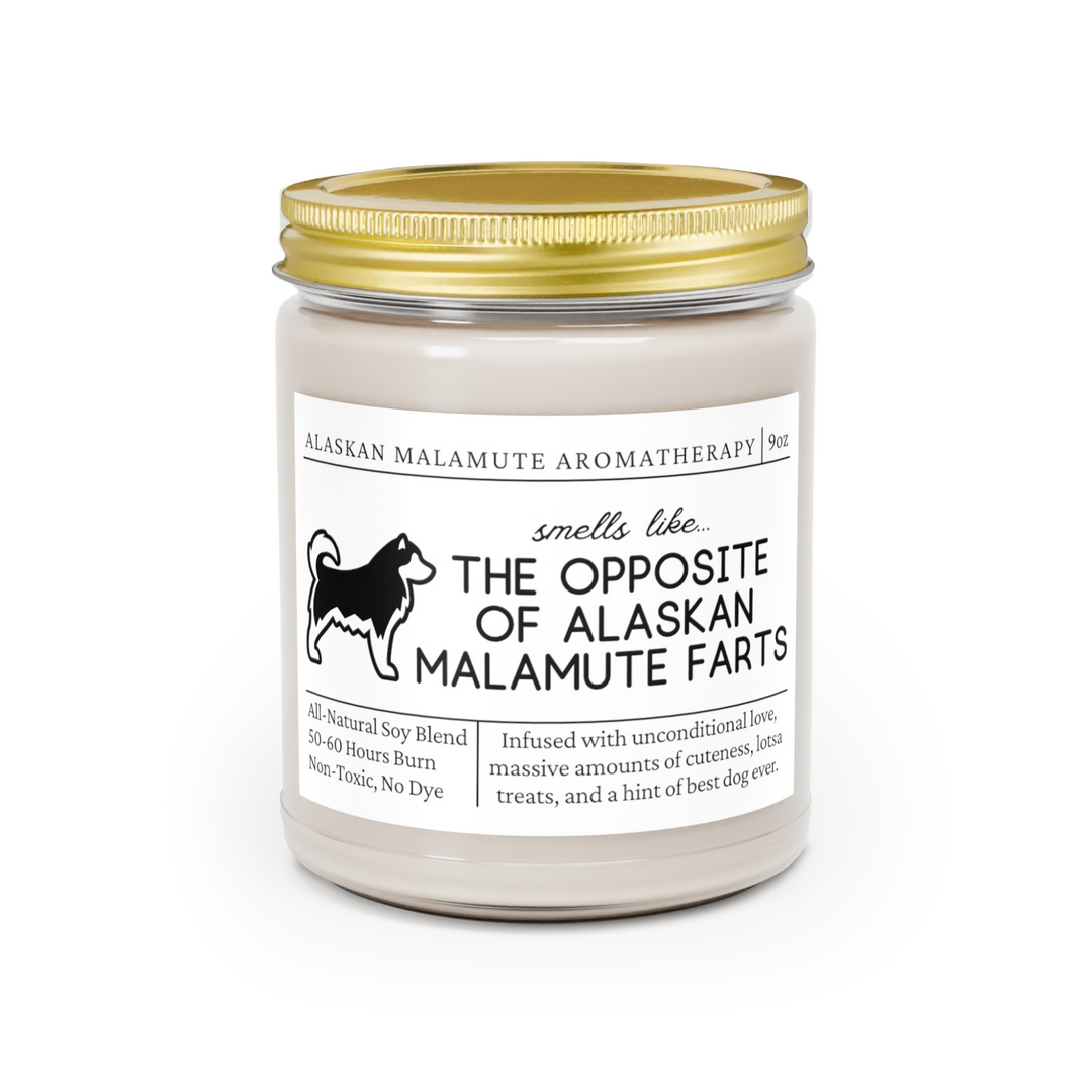 Alaskan Malamute Candle - Smells Like The Opposite Of Alaskan Malamute Farts