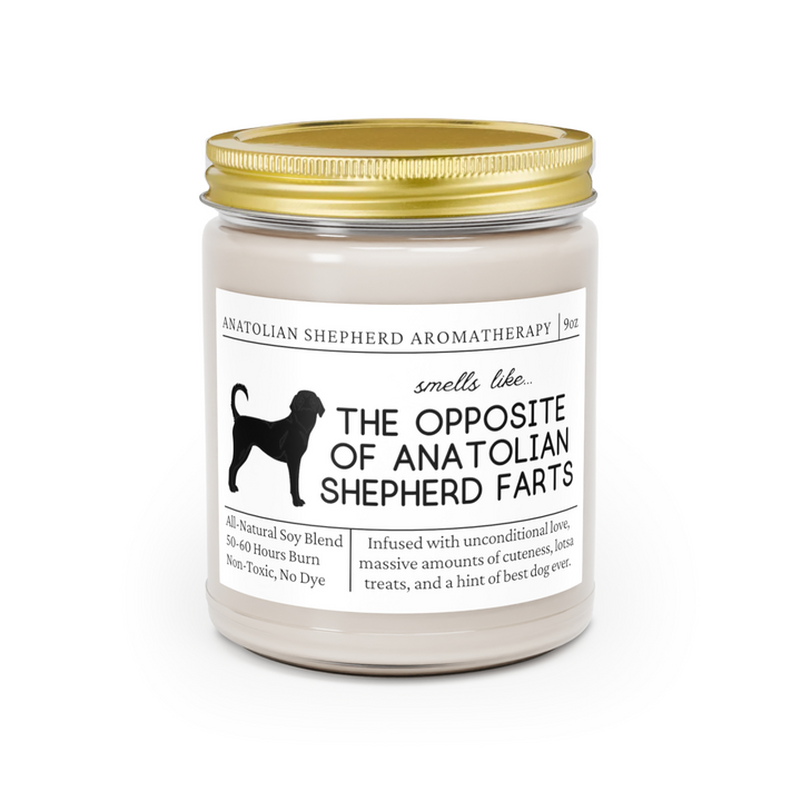 Anatolian Shepherd Candle - Smells Like The Opposite Of Anatolian Shepherd Farts