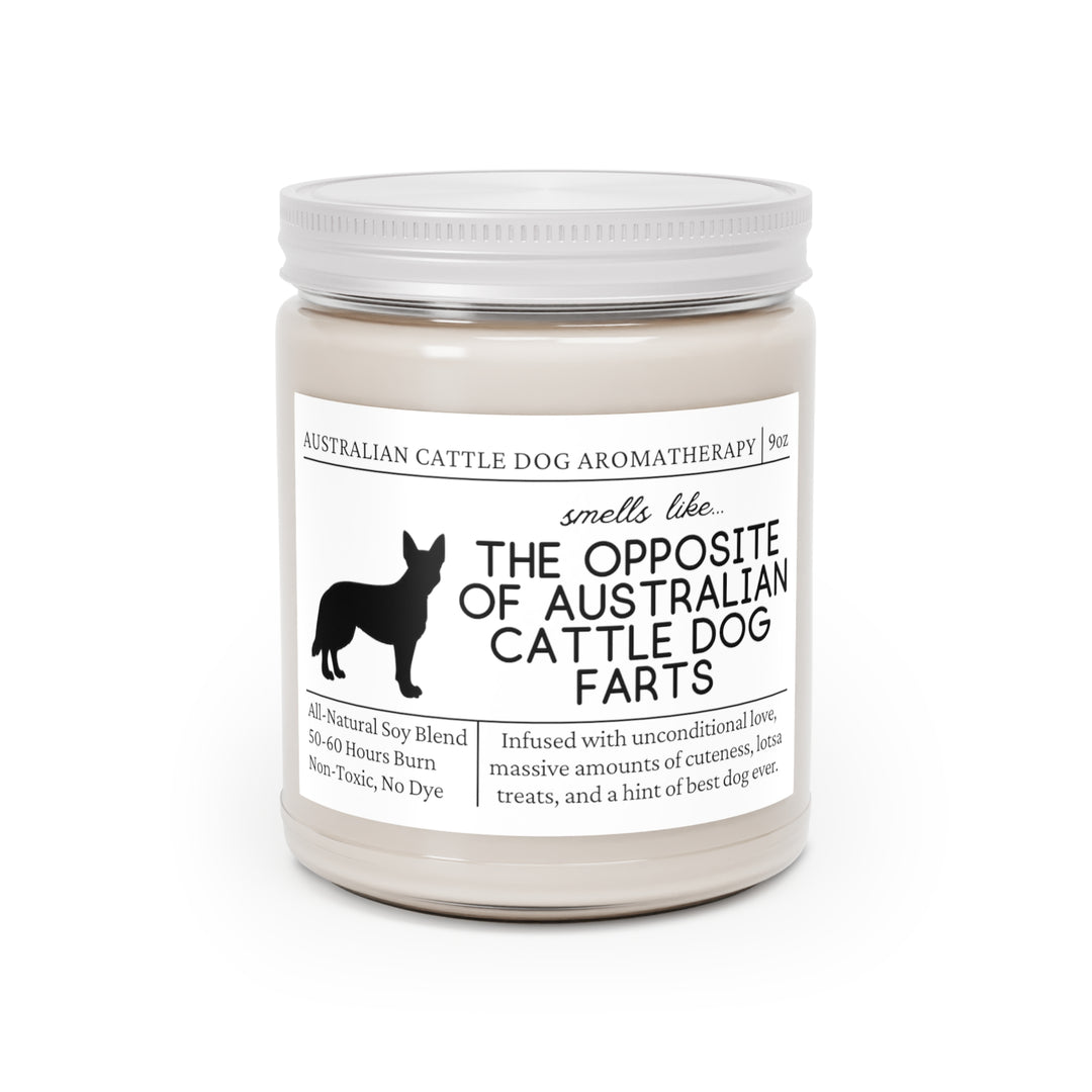 Australian Cattle Dog Candle - Smells Like The Opposite Of Australian Cattle Dog Farts