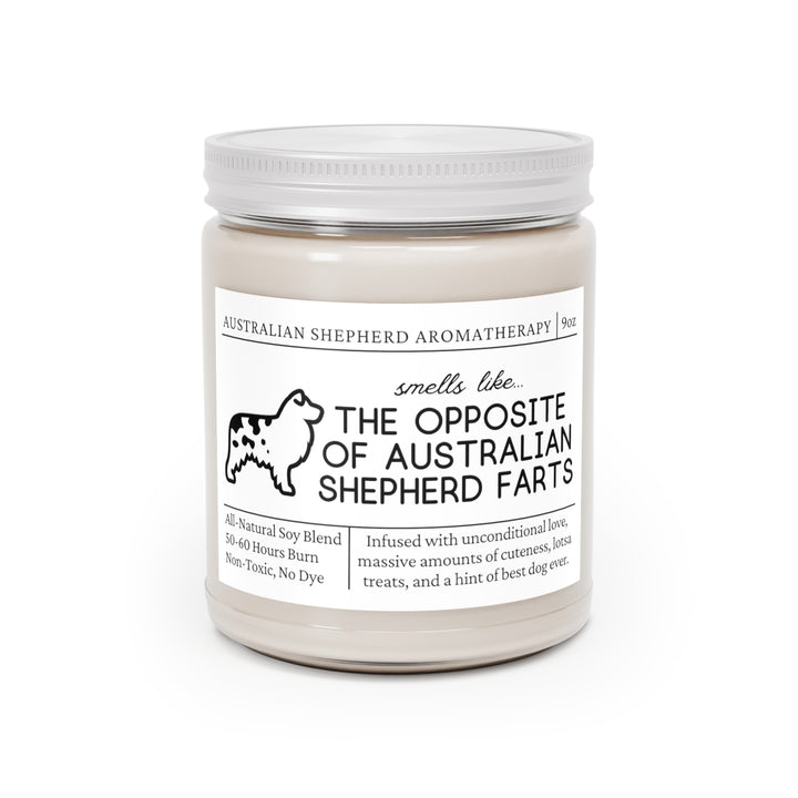 Australian Shepherd Candle - Smells Like The Opposite Of Australian Shepherd Farts