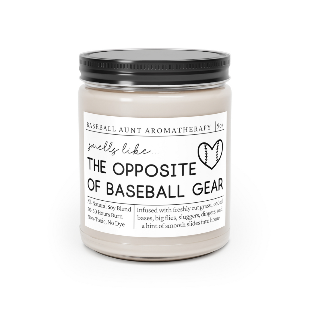 Baseball Aunt Candle - Smells Like The Opposite Of Baseball Gear