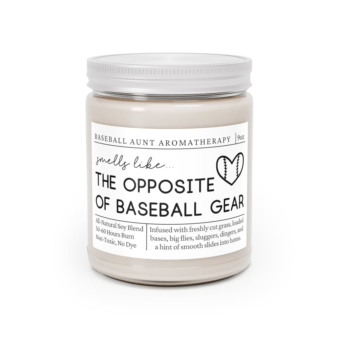 Baseball Aunt Candle - Smells Like The Opposite Of Baseball Gear