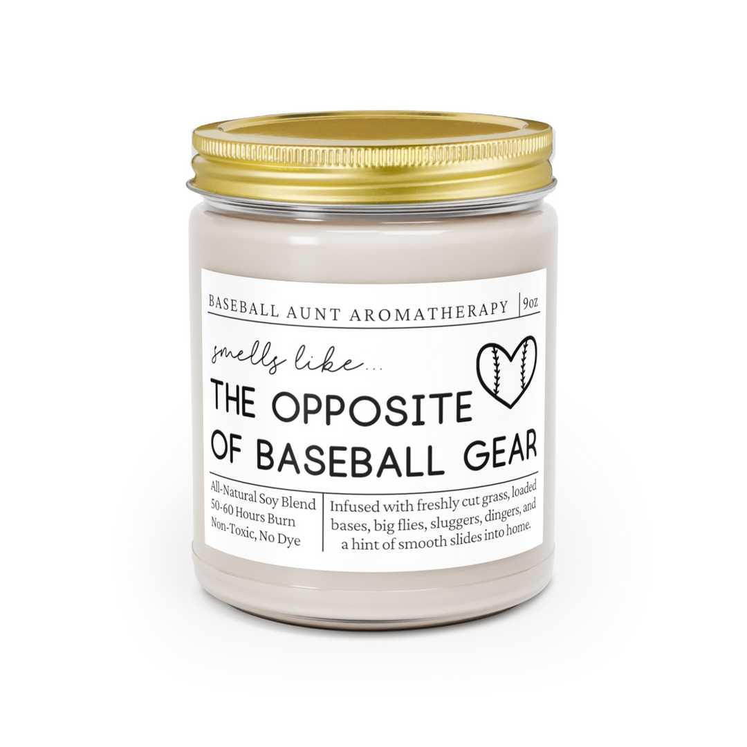 Baseball Aunt Candle - Smells Like The Opposite Of Baseball Gear