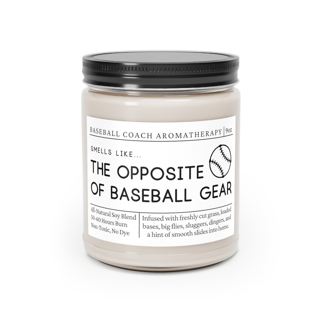 Baseball Coach Candle - Smells Like the Opposite of Baseball Gear