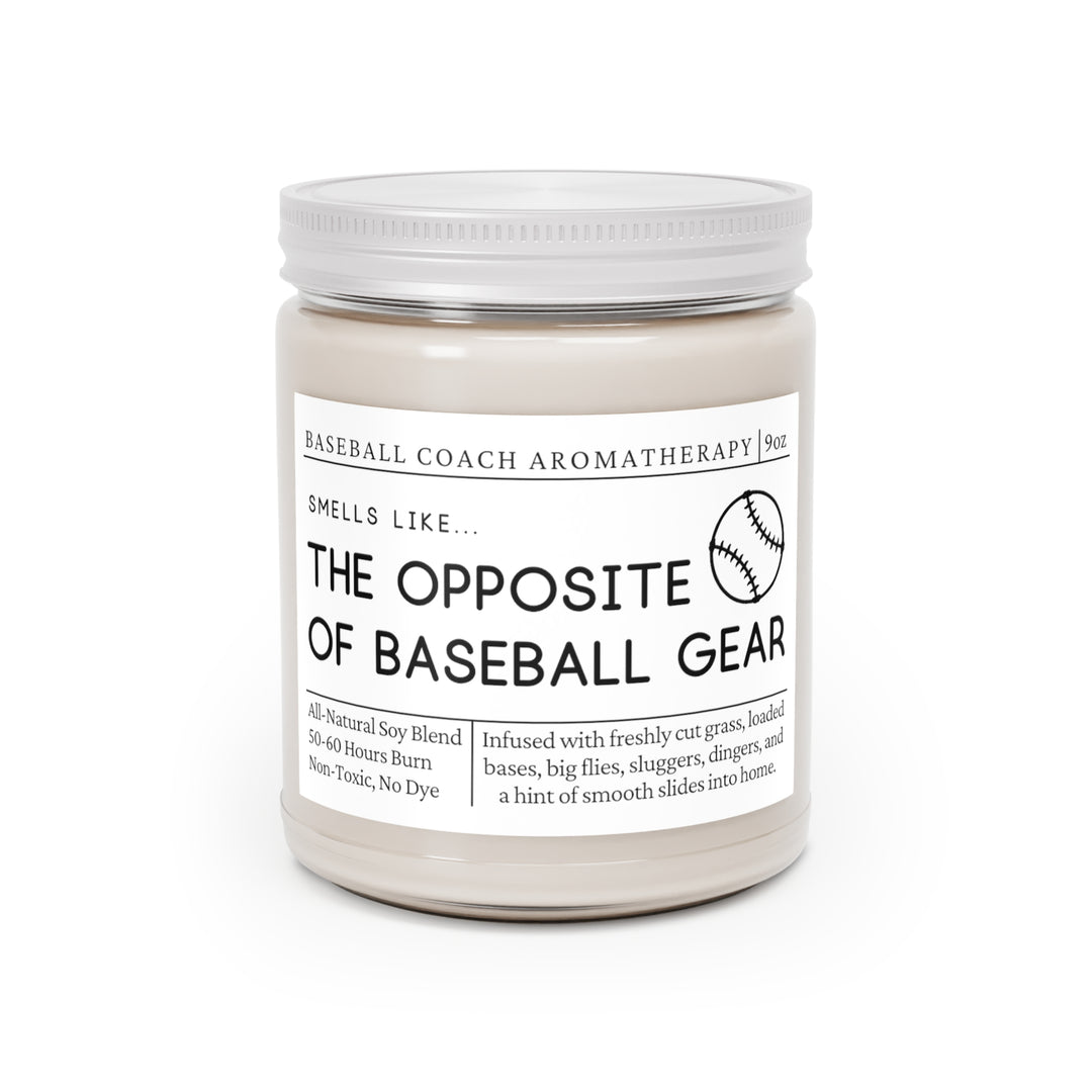 Baseball Coach Candle - Smells Like the Opposite of Baseball Gear