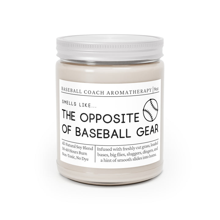 Baseball Coach Candle - Smells Like the Opposite of Baseball Gear