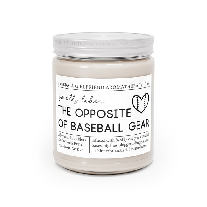 Baseball Girlfriend Candle - Smells Like The Opposite Of Baseball Gear