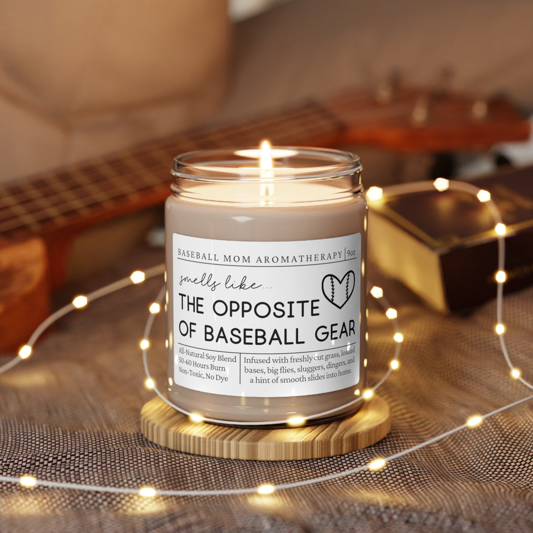 Baseball Mom Candle - Smells Like the Opposite of Baseball Gear