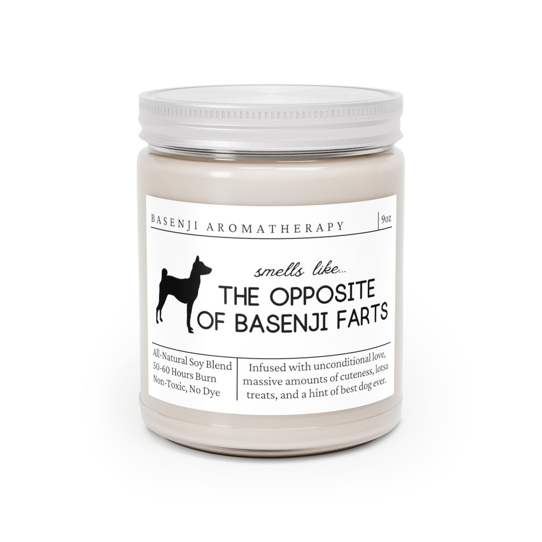 Basenji Candle - Smells Like The Opposite Of Basenji Farts