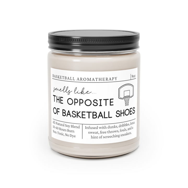 Basketball Candle - Smells Like The Opposite Of Basketball Shoes