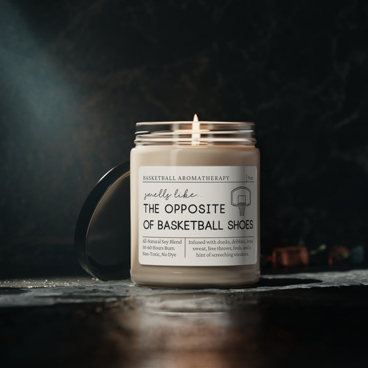 Basketball Candle - Smells Like The Opposite Of Basketball Shoes