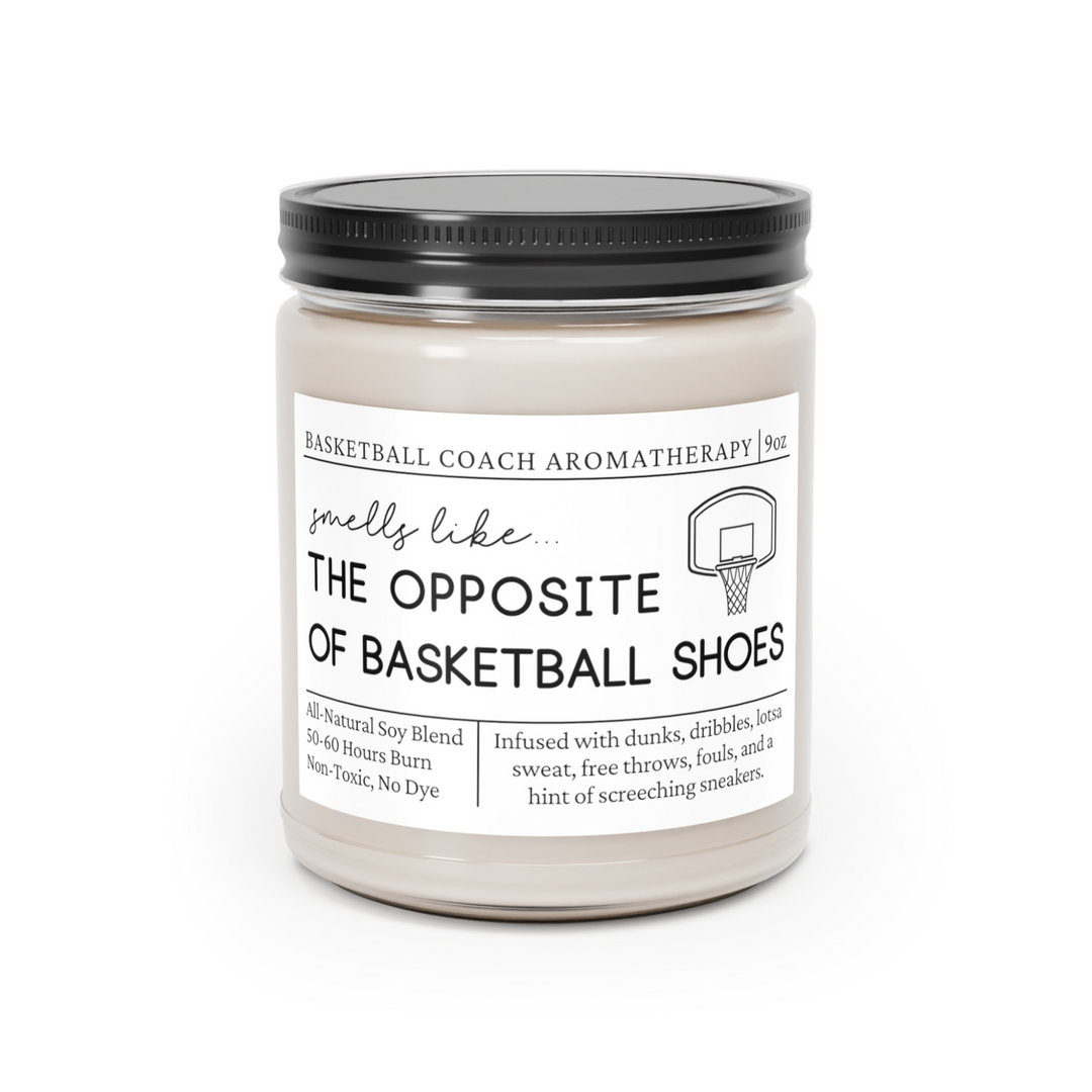 Basketball Coach Candle - Smells Like the Opposite of Basketball Shoes