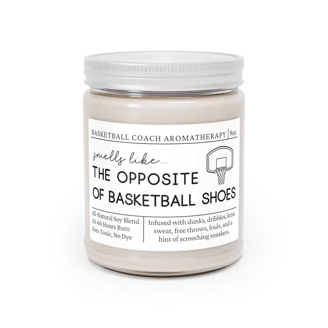 Basketball Coach Candle - Smells Like the Opposite of Basketball Shoes