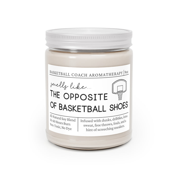 Basketball Coach Candle - Smells Like the Opposite of Basketball Shoes