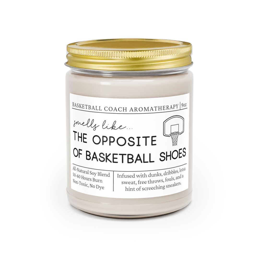 Basketball Coach Candle - Smells Like the Opposite of Basketball Shoes