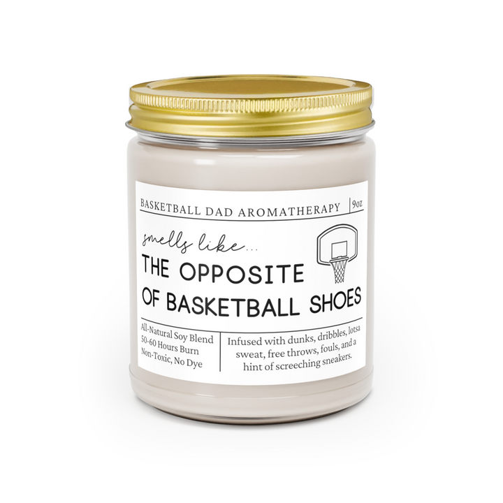 Basketball Dad Candle - Smells Like the Opposite of Basketball Shoes