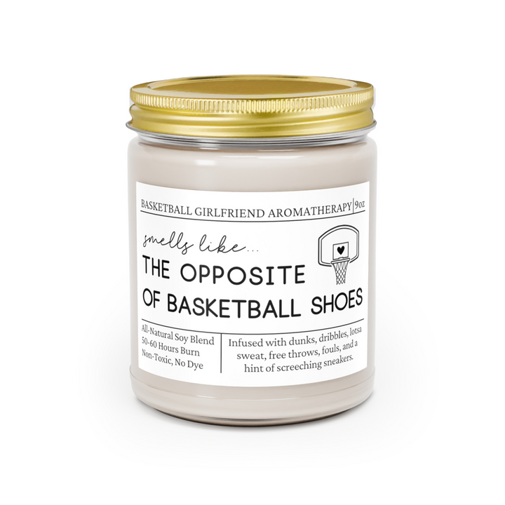 Basketball Girlfriend Candle - Smells Like The Opposite Of Basketball Shoes