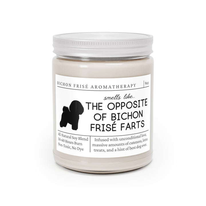 Bichon Frisé Candle - Smells Like The Opposite Of Bichon Frisé Farts