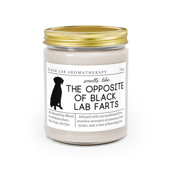 Black Lab Candle - Smells Like The Opposite Of Black Lab Farts