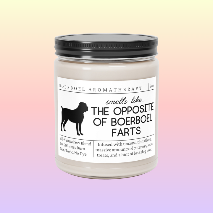 Boerboel Candle - Smells Like The Opposite Of Boerboel Farts