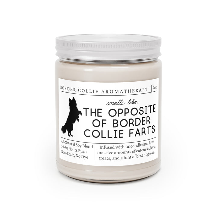 Border Collie Candle - Smells Like The Opposite Of Border Collie Farts