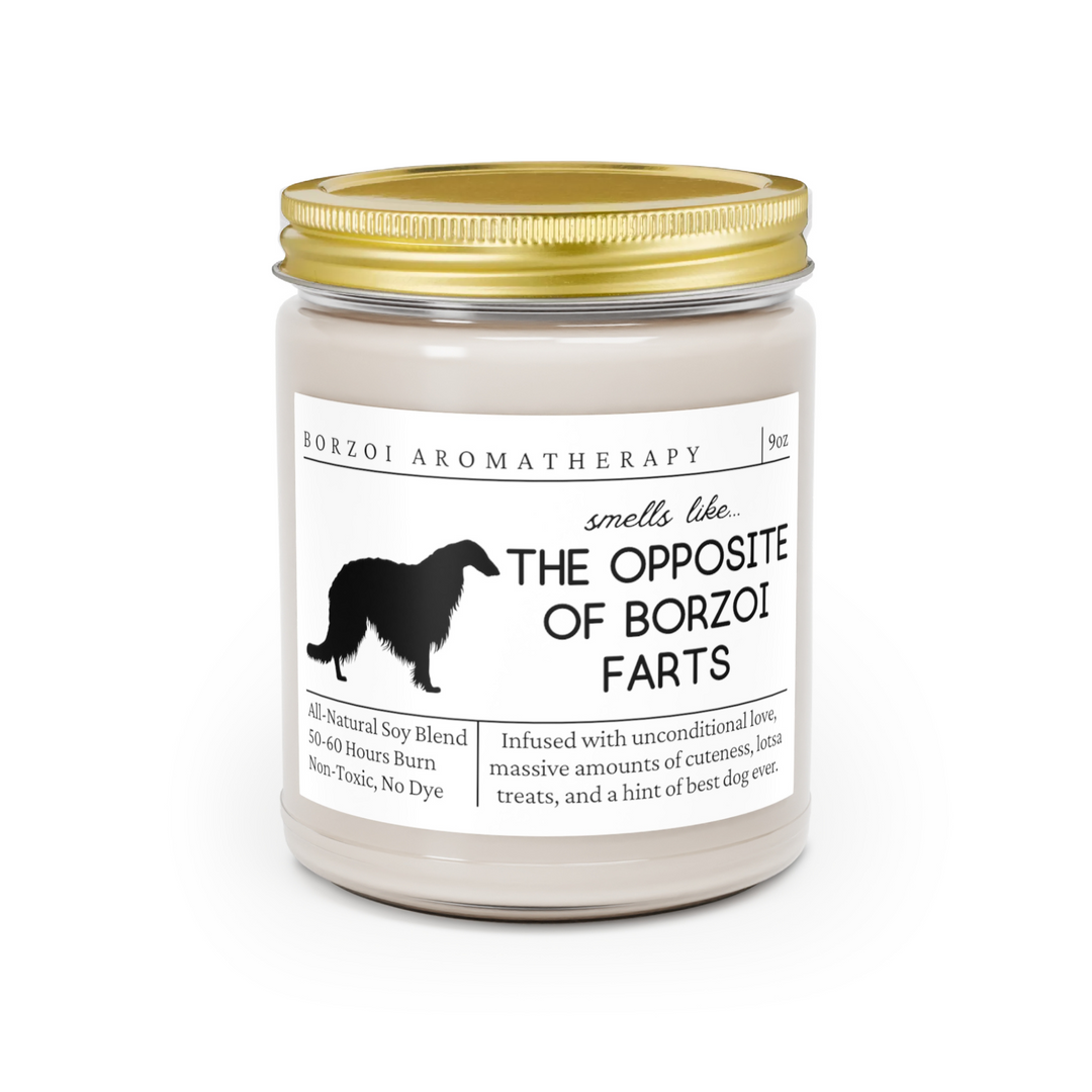 Borzoi Candle - Smells Like The Opposite Of Borzoi Farts