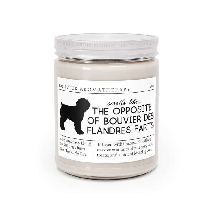 Bouvier des Flandres Candle - Smells Like The Opposite Of Bouvier des Flandres Farts