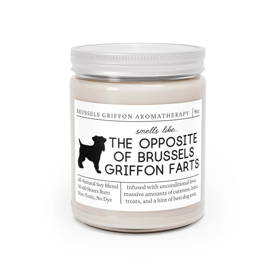 Brussels Griffon Candle - Smells Like The Opposite Of Brussels Griffon Farts