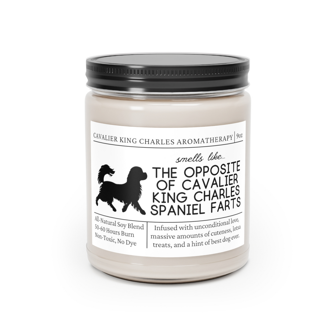 Cavalier King Charles Spaniel Candle - Smells Like The Opposite Of Cavalier King Charles Spaniel Farts