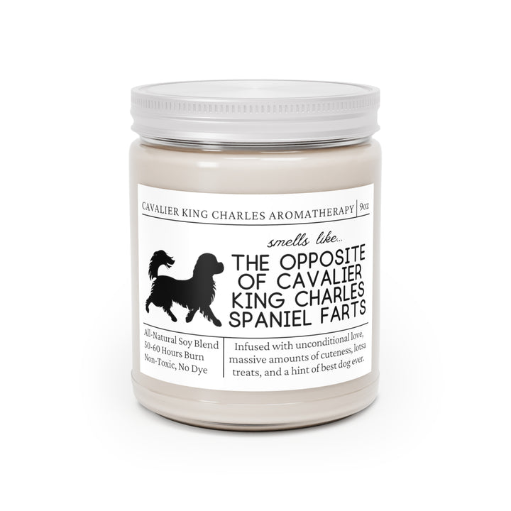 Cavalier King Charles Spaniel Candle - Smells Like The Opposite Of Cavalier King Charles Spaniel Farts