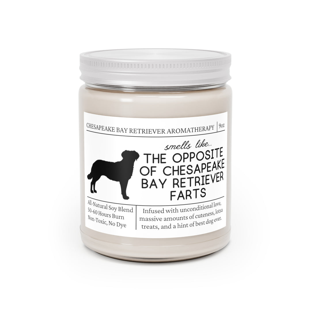 Chesapeake Bay Retriever Candle - Smells Like The Opposite Of Chesapeake Bay Retriever Farts