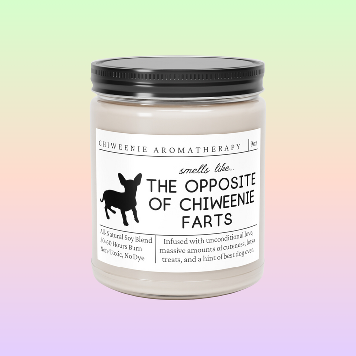 Chiweenie Candle - Smells Like The Opposite Of Chiweenie Farts