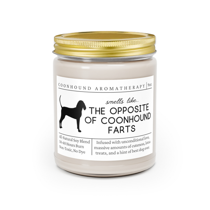 Coonhound Candle - Smells Like The Opposite Of Coonhound Farts