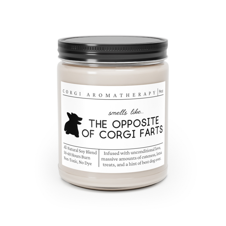 Corgi Candle - Smells Like The Opposite Of Corgi Farts