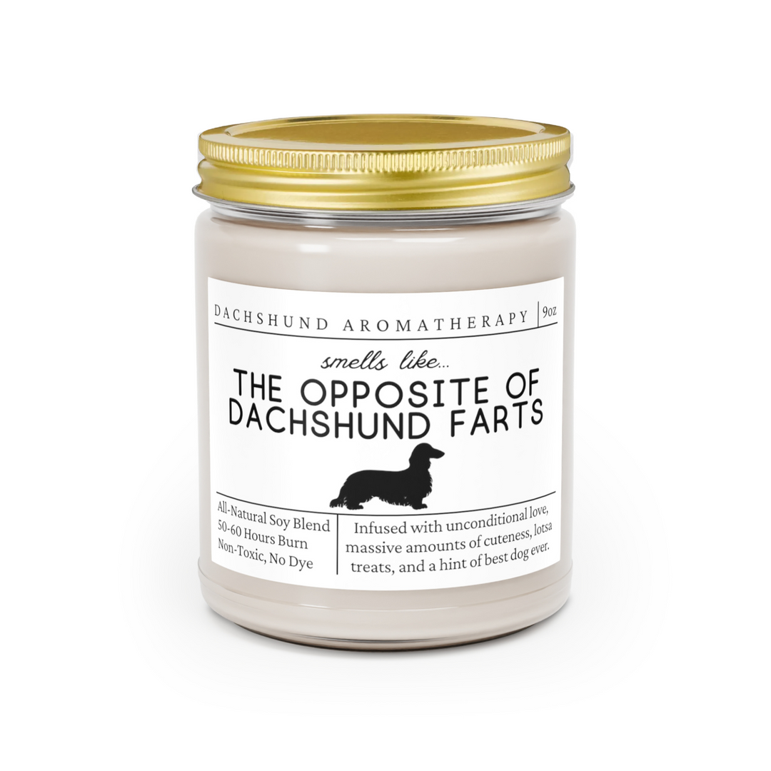 Dachshund Candle - Smells Like The Opposite Of Dachshund Farts