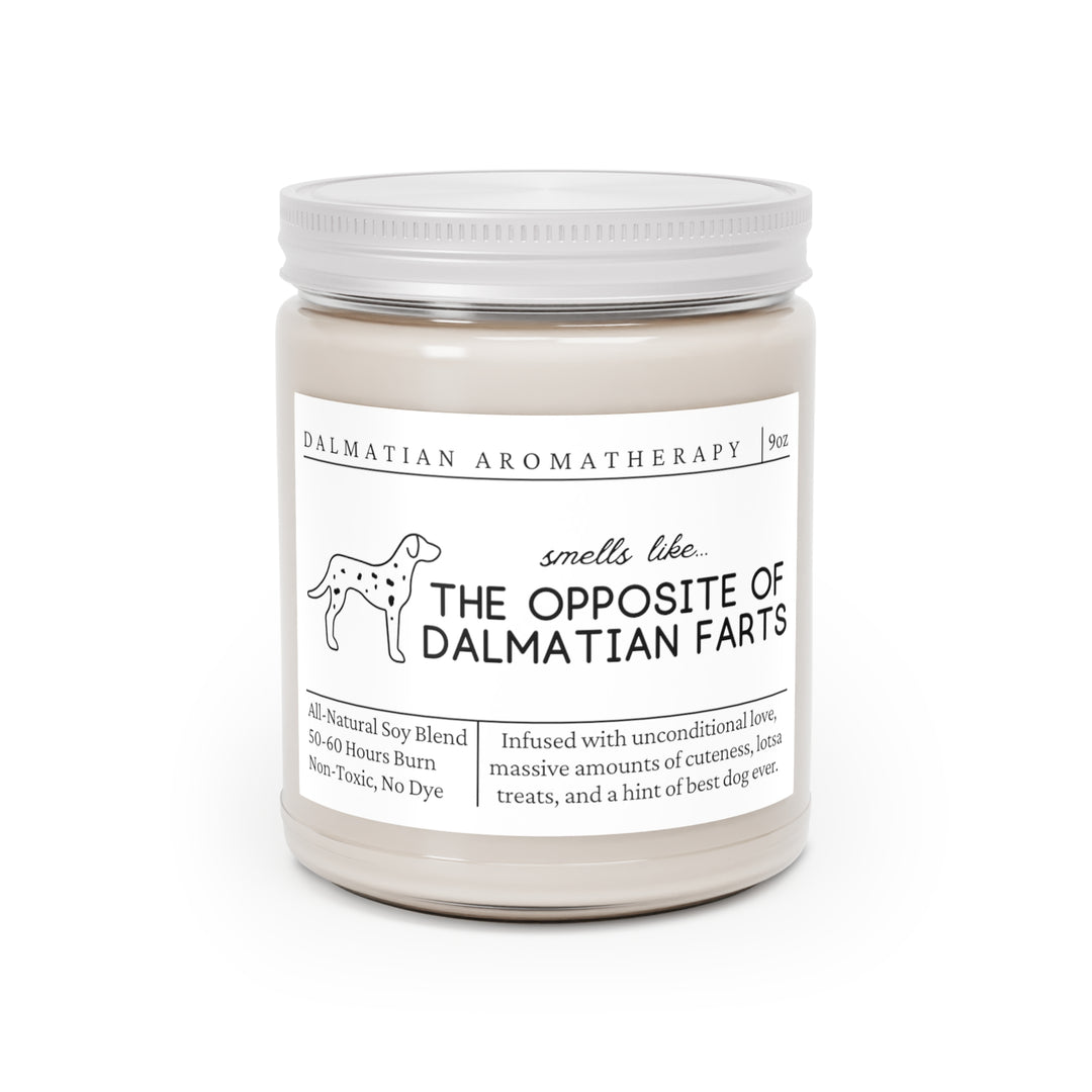 Dalmatian Candle - Smells Like The Opposite Of Dalmatian Farts