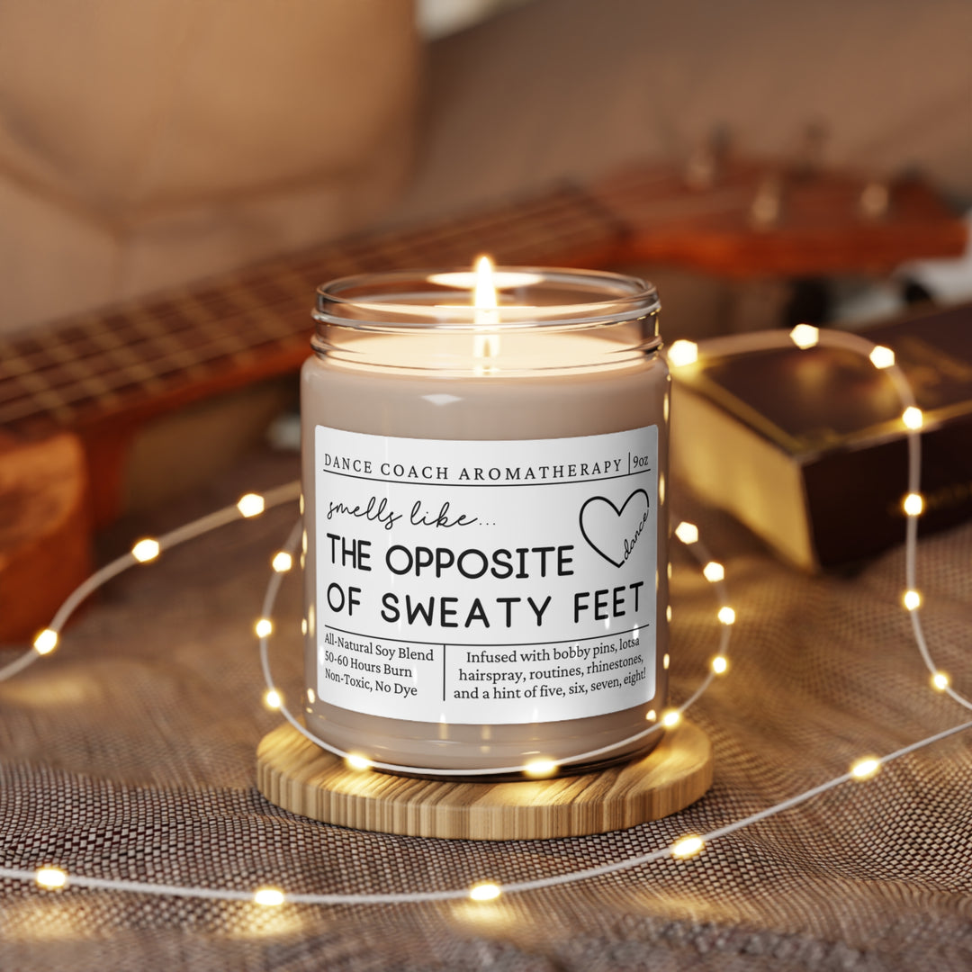 Dance Coach Candle - Smells Like The Opposite Of Sweaty Feet