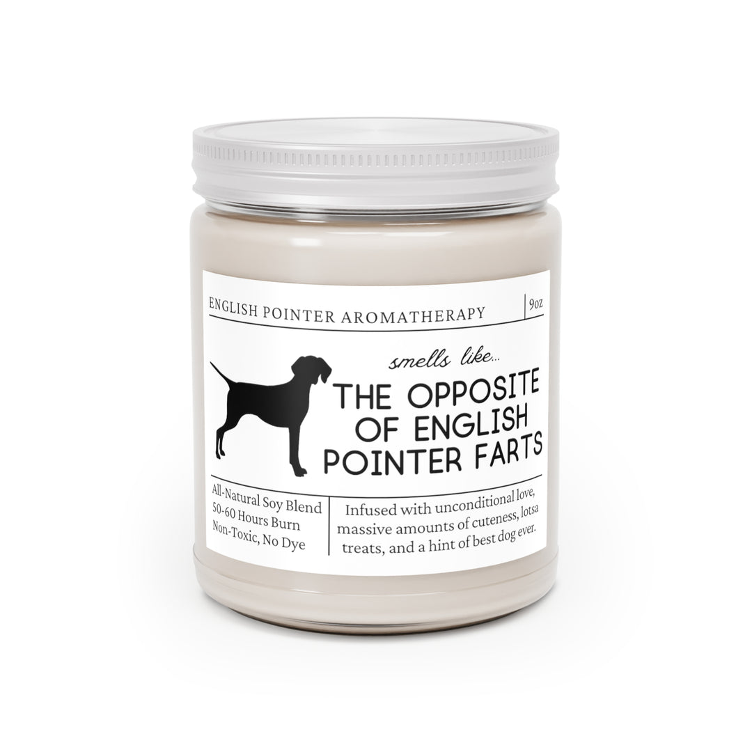 English Pointer Candle - Smells Like The Opposite Of English Pointer Farts