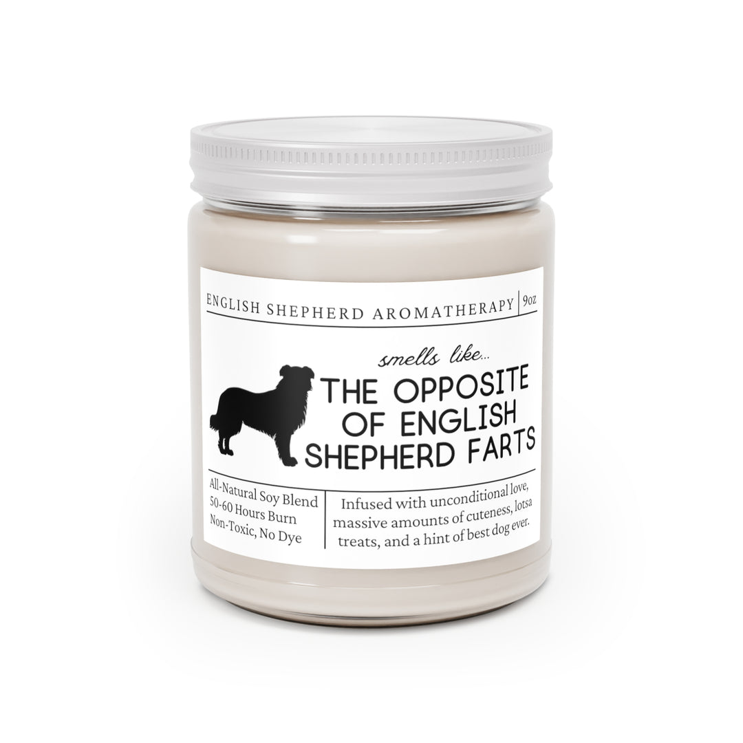 English Shepherd Candle - Smells Like The Opposite Of English Shepherd Farts